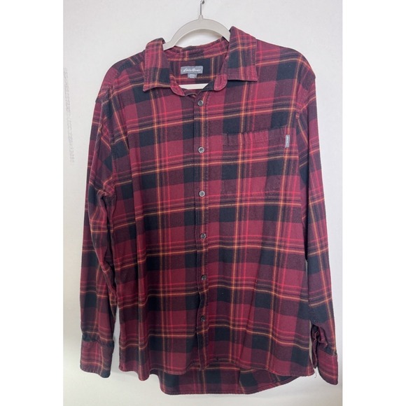 Eddie Bauer Other - Eddie Bauer Men's Flannel Shirt Size XL Red